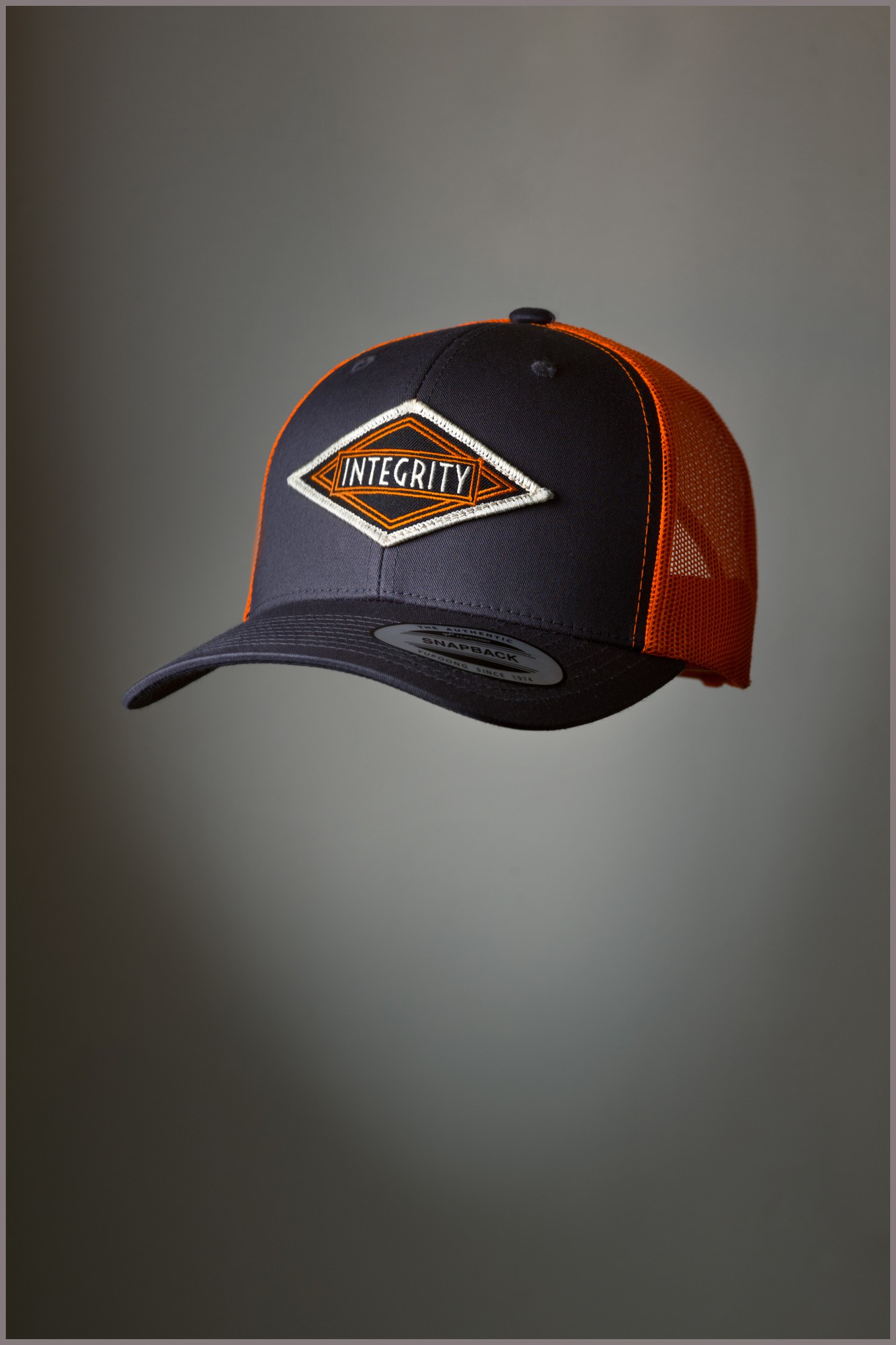 INTEGRITY ORANGE TRUCKER - Parallel Universe Apparel